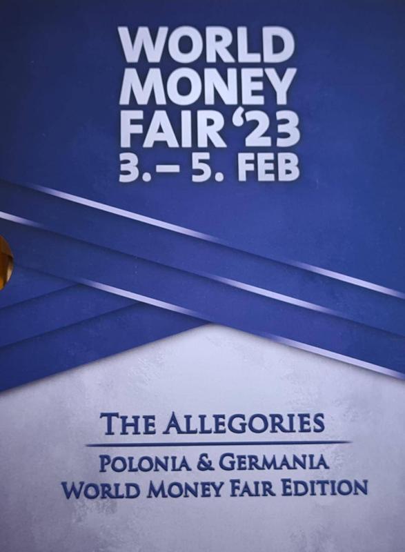 2023 World Money Fair Germania Allegories