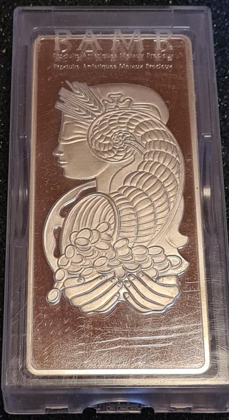 500 gram Silver Bar – PAMP Suisse Lady Fortuna In Protective Case