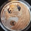 1 oz Silver Coin - Heraldic Beasts - Gryphon - Rose Gold Plating - 2024