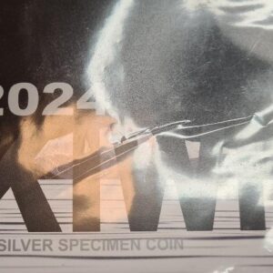 Alternative view of 2024 New Zealand Kiwi Specimen Finish 1oz Silver Bullion Coin