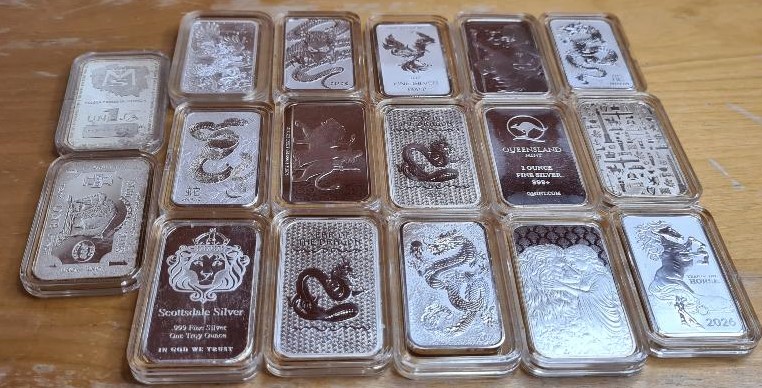 Random 1oz silver Bar in capsule - Image 5