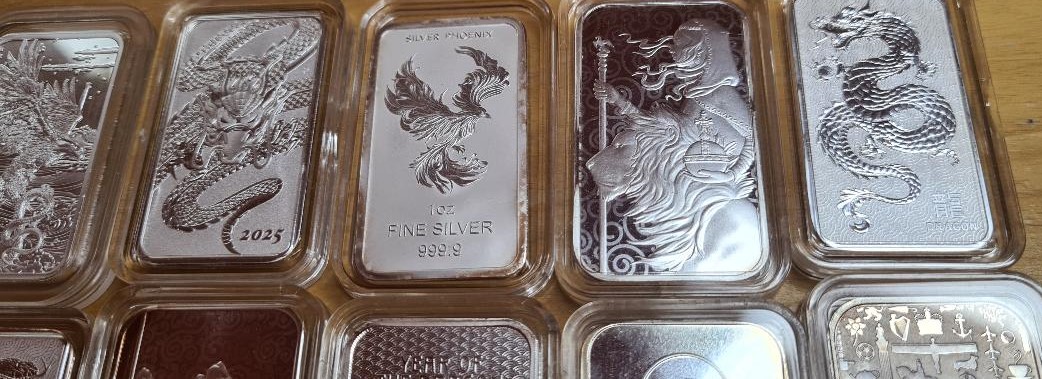 Random 1oz silver Bar in capsule - Image 6