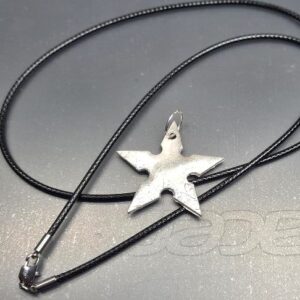 For the person who has it all necklace. This Star, like a Japanese shuriken  (NOT AT ALL FUNCTIONAL! )