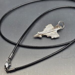 Euro Fighter Typhoon 999 Silver Pendant Necklace