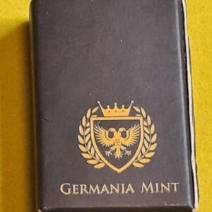 Alternative view of Germania Mint Bar 100g Silver Bar