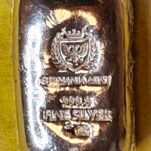 Germania Mint Bar 1oz Silver Bar