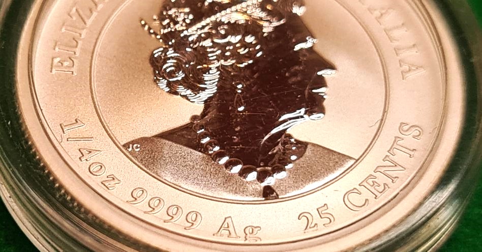 2020 1/4 ounce Year of the Mouse Lunar Silver Perth Mint Colourised - Image 3