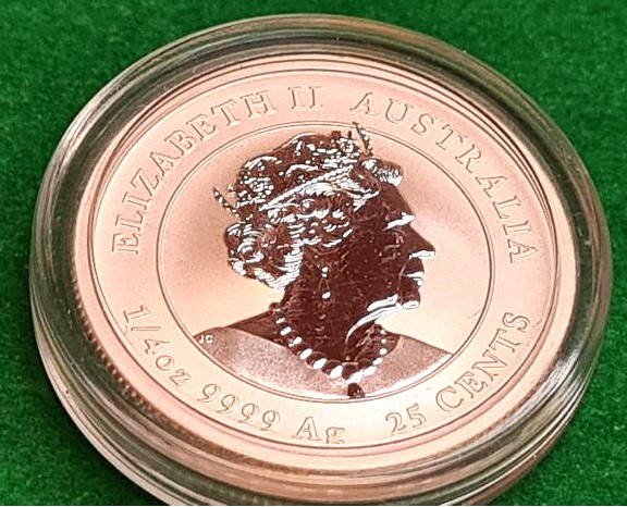 2020 1/4 ounce Year of the Mouse Lunar Silver Perth Mint Colourised - Image 4