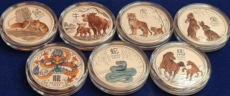 Lunar Series 3 Launch Set: 2020 Year of the Mouse 1/2 Collection Colourised