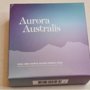 Alternative view of Perth Mint 2022 Aurora Australis 1oz Silver Proof Coin #439 out of 2000