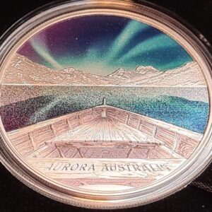 Perth Mint 2022 Aurora Australis 1oz Silver Proof Coin #439 out of 2000