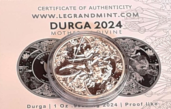 Complete Durga Proof Like Set of 4 with COA's from 2023, to 2026 - Image 15