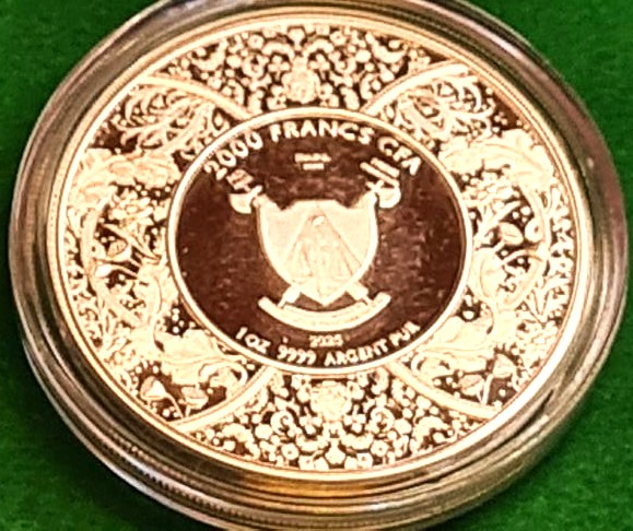 Complete Durga Proof Like Set of 4 with COA's from 2023, to 2026 - Image 4