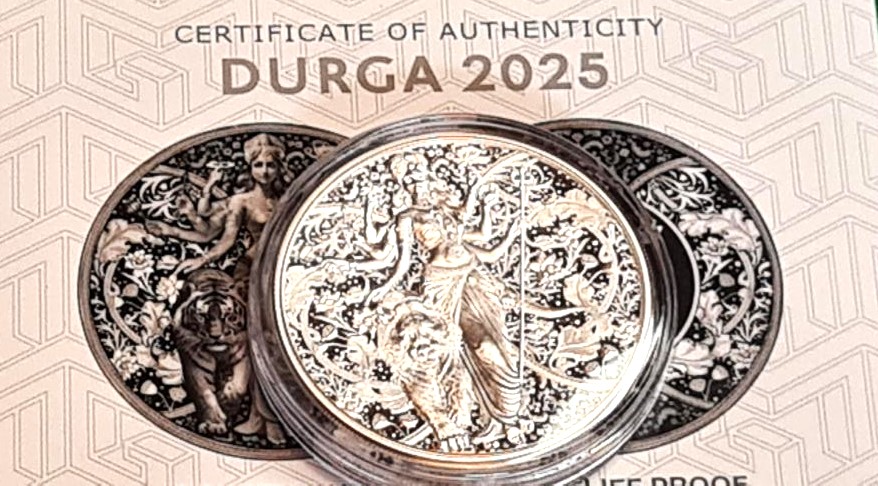 Complete Durga Proof Like Set of 4 with COA's from 2023, to 2026 - Image 16