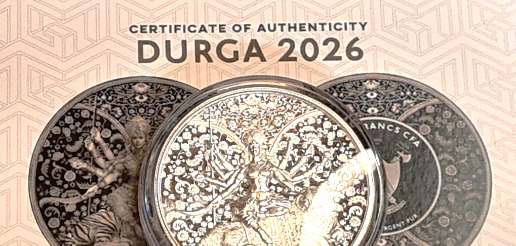 Complete Durga Proof Like Set of 4 with COA's from 2023, to 2026 - Image 20