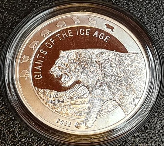 Giants of the Ice Age Complete 1oz Silver Set - Image 12