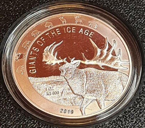 Giants of the Ice Age Complete 1oz Silver Set - Image 6