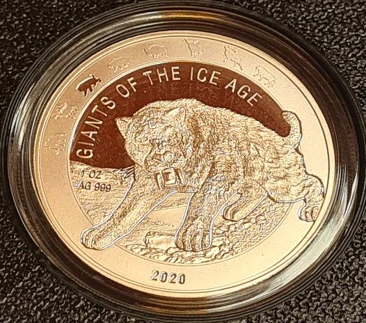 Giants of the Ice Age Complete 1oz Silver Set - Image 7