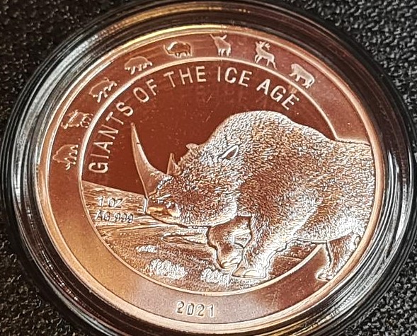 Giants of the Ice Age Complete 1oz Silver Set - Image 9
