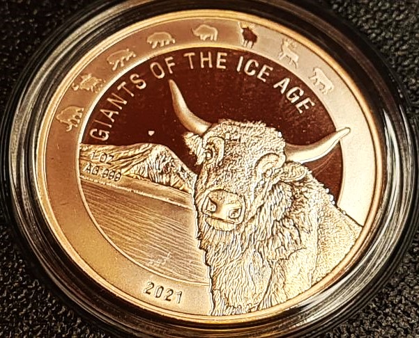 Giants of the Ice Age Complete 1oz Silver Set - Image 10