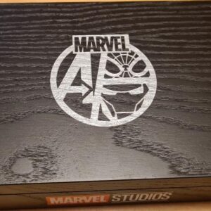 Marvel 9 1oz silver Set in Wooden Box - Image 5
