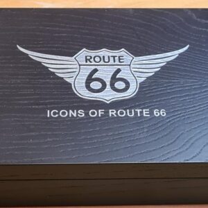 Alternative view of The Icons of Route 66 8-Piece 1oz Silver Shield Collection & Completer & Custom Box & MORE!!!