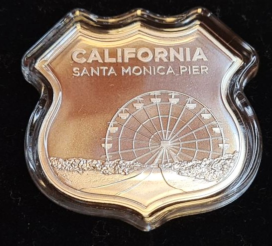 The Icons of Route 66 8-Piece 1oz Silver Shield Collection & Completer & Custom Box & MORE!!! - Image 12