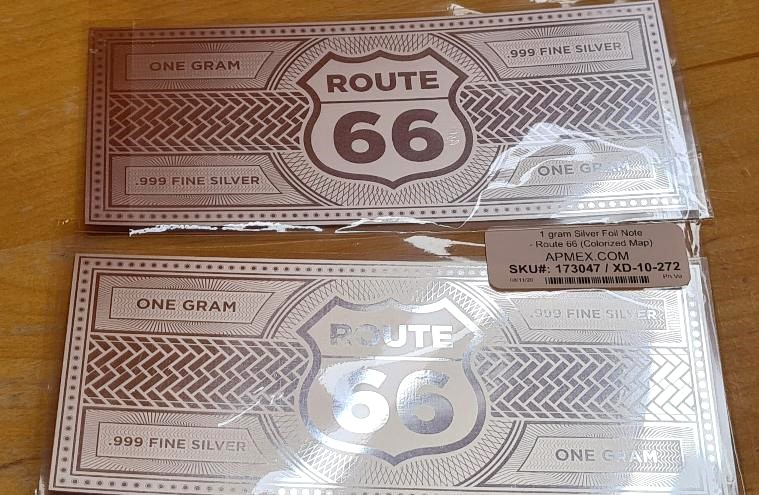 The Icons of Route 66 8-Piece 1oz Silver Shield Collection & Completer & Custom Box & MORE!!! - Image 16