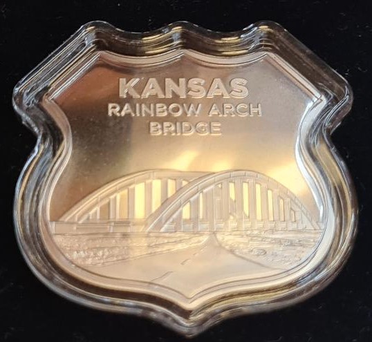 The Icons of Route 66 8-Piece 1oz Silver Shield Collection & Completer & Custom Box & MORE!!! - Image 7