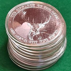 Baird and Co. 1oz silver Rounds in a capsule