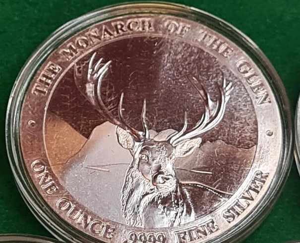 Baird and Co. 1oz silver Rounds in a capsule - Image 5