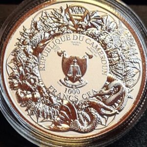 Slavic Bestiary 2oz Silver Coin Set (Rusalka Domowik Alkonost) Custom Wooden Box - Image 16