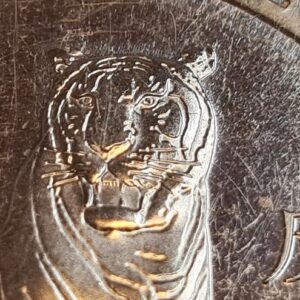 Alternative view of Baird and Co. 1oz Silver Round Lunar Tiger 9999