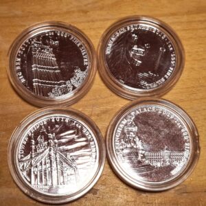 The Landmarks of Britain collection four-coin silver bullion series - Image 7