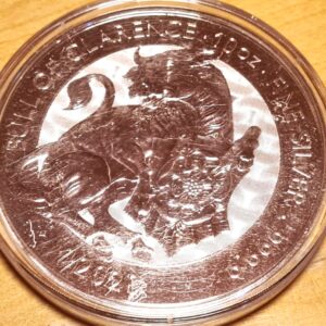 2023 10oz Silver Tudor Beast Bull of Clarence BU Coin