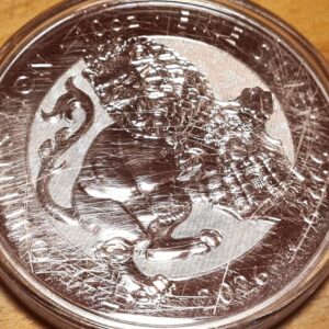 2026 UK Royal Tudor Beasts The Queen’s Lion 10oz Silver Bullion Coin