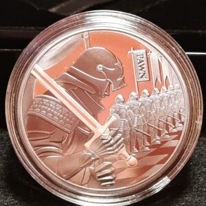 Niue 2023-2026 Chess Series 1oz Silver Black Proof 5-Coin Set (Complete to Date) - Image 16
