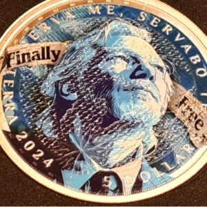 Assange is Free Wikileaks Terra 1 Oz Silver Coin 047/100 limited