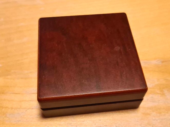 2015 Somalia African Wildlife Elephant 1 oz Silver Antique Coin (In Wooden Box) - Image 2