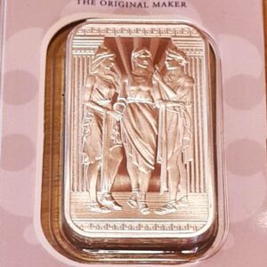 Alternative view of Great Engravers Series: The Three Graces 1oz Silver Minted Bar
