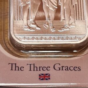 Great Engravers Series: The Three Graces 1oz Silver Minted Bar - Image 5