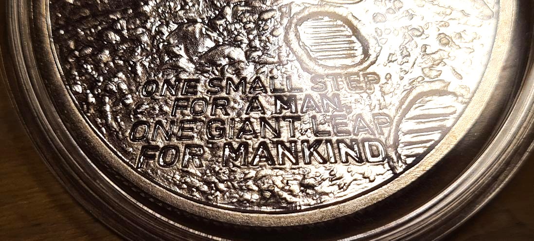 Apollo 11 Moon Landing 1 oz silver - Image 5
