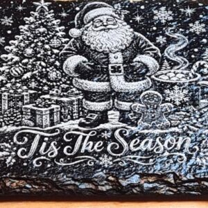 Custom Made Christmas Slate Coasters Set of 4 made by AceBullion - Image 3