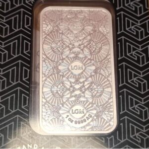 Le Grand Mint 2025 Eagle and Serpent 1oz Silver Bar Proof-Like Carded (Mintage 5,000) - Image 6