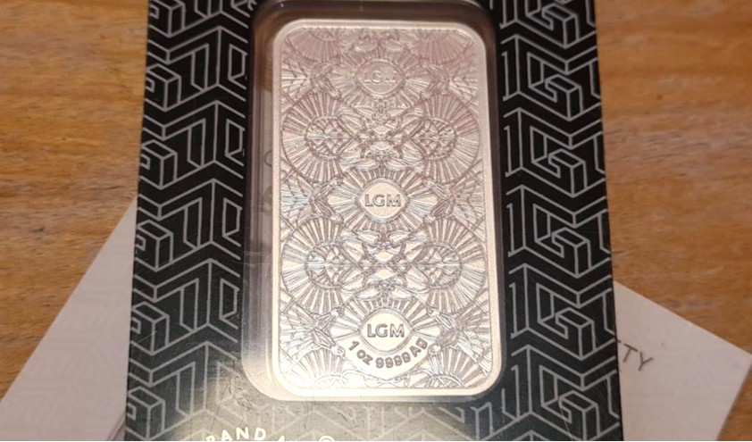 Le Grand Mint 2025 Eagle and Serpent 1oz Silver Bar Proof-Like Carded (Mintage 5,000) - Image 6