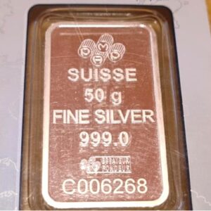 PAMP Suisse 50g Silver Minted Bar in CertiPAMP Assay Card - Image 3