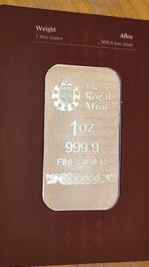 Norse Gods 1oz Silver Bullion Bar 3-Coin Set Loki Thor Odin Royal Mint x Germania Mint Carded - Image 7