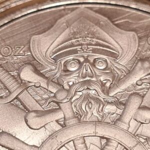 1 oz Silver "Dead Men Tell No Tales" Pirate Round - Image 3