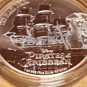 The Officially Licensed Disney Pirates of the Caribbean 1 oz Silver Coin Collection - Image 11
