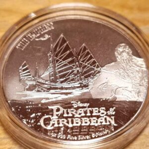 Alternative view of The Officially Licensed Disney Pirates of the Caribbean 1 oz Silver Coin Collection